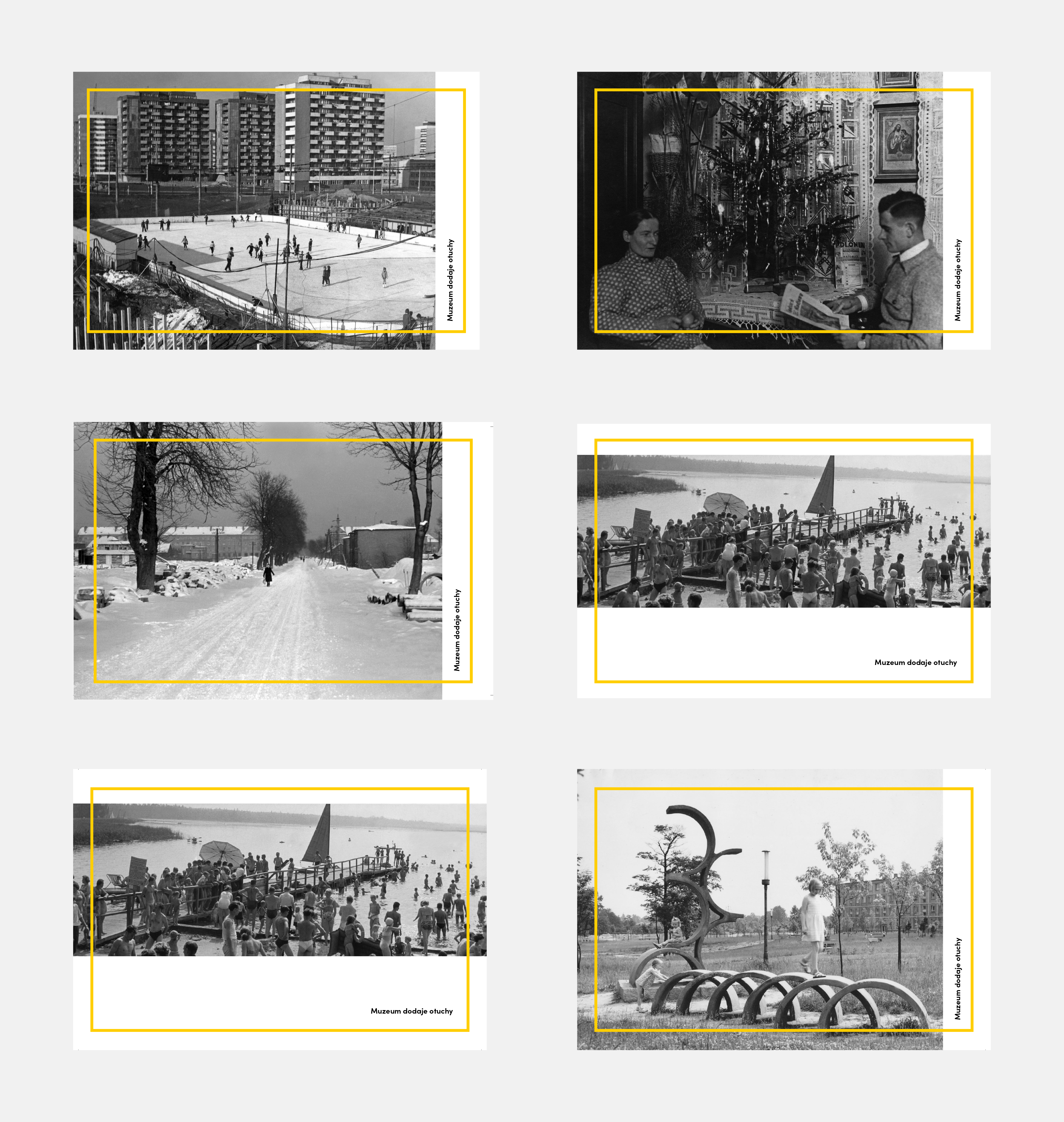 pocztówki design system Muzeum Miejskie w Tychach pocieszenie dla otuchy w pandemii